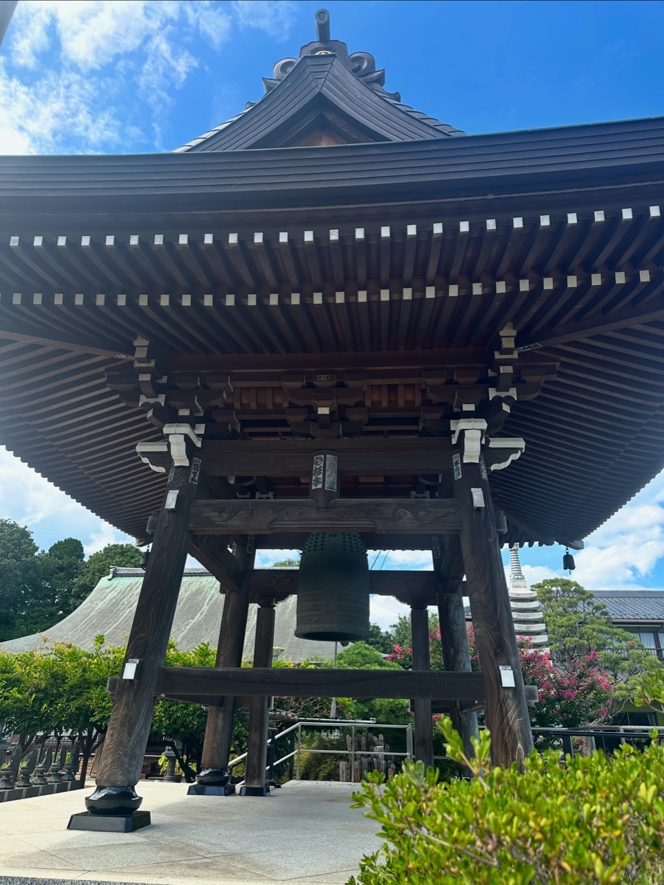 長安寺の境内の写真