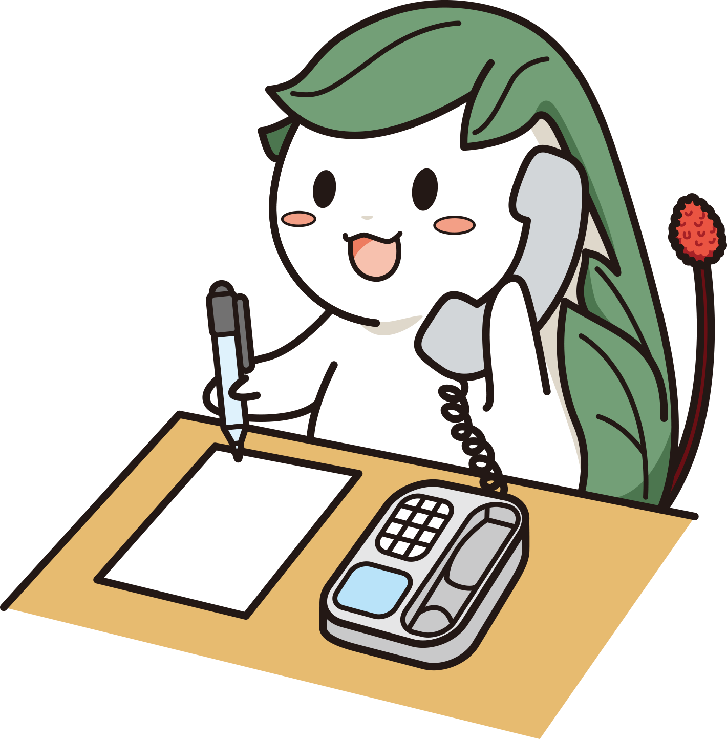 電話