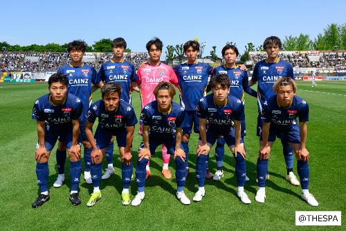 ザスパ群馬の選手の写真