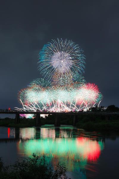 3市連携花火大会の画像