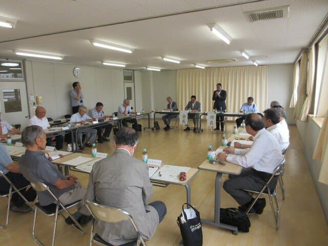 北地区区長会懇談会の様子