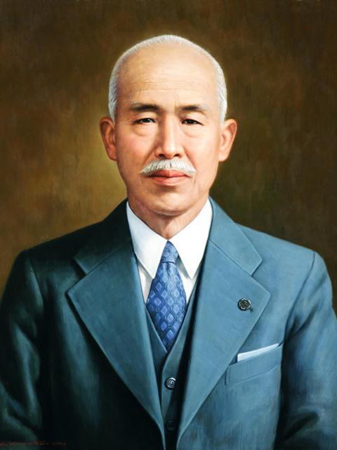 斎藤弥三郎の肖像画