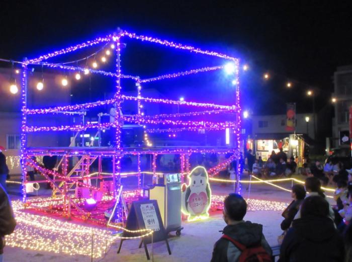 いせさき楽市2025クリスマスマーケットの様子