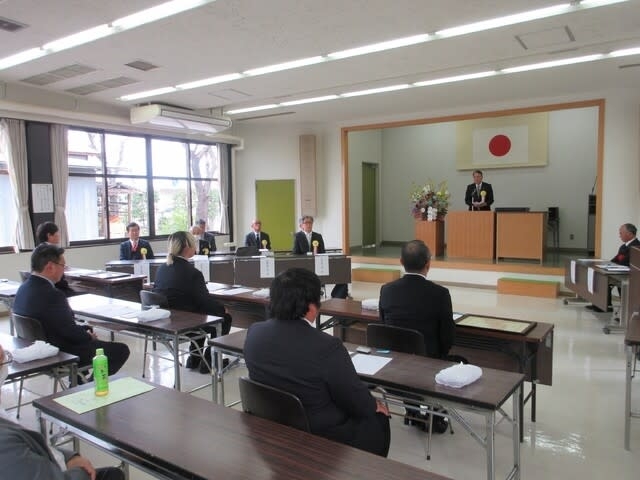 伊勢崎佐波高等職業訓練校修了式の様子
