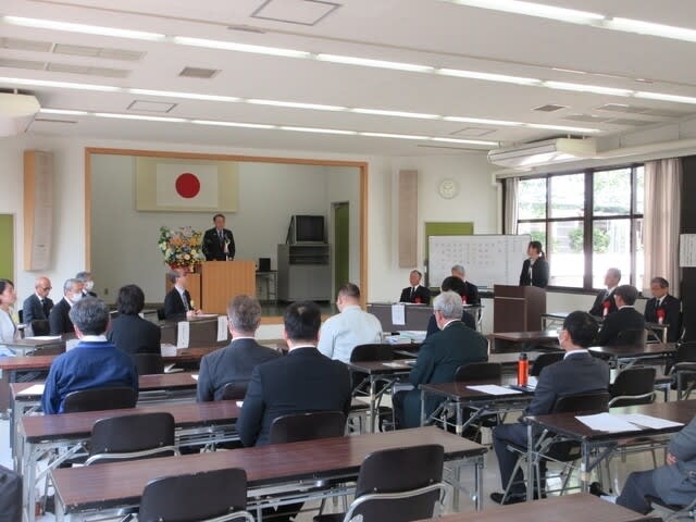 伊勢崎佐波高等職業訓練校入校式の様子