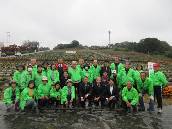 第23回あかぼり小菊の里まつりの様子