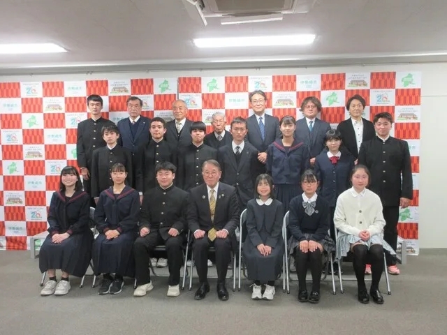 いせさき元気大賞授与式の様子