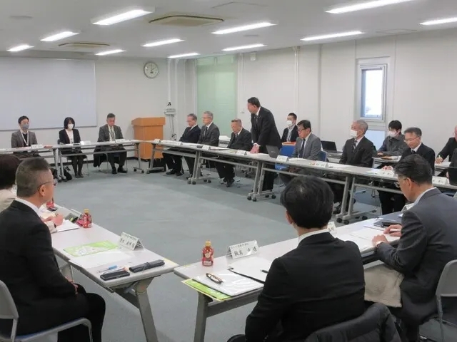 伊勢崎佐波地区高等学校等校長会との懇談会
