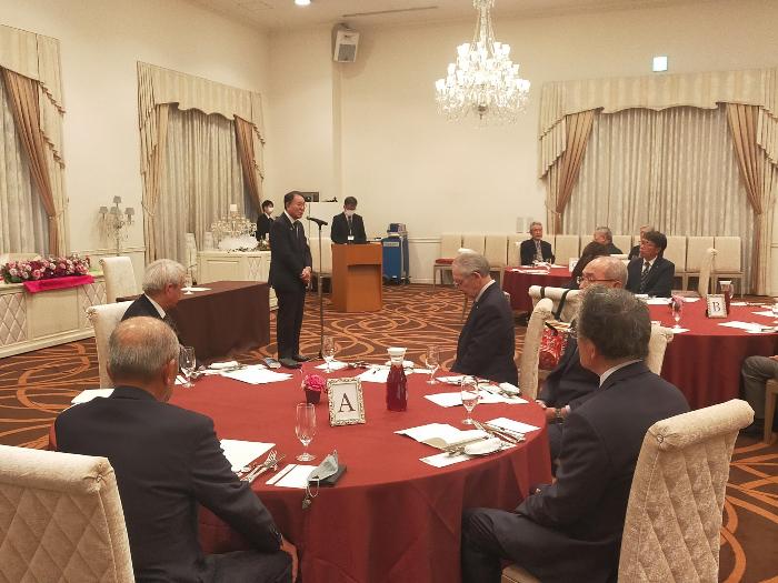 三郷地区区長会意見交換会の様子