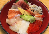 おすすめメニュー(海鮮丼の一例)の写真
