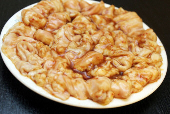 お店のおすすめメニュー(生ホルモン)