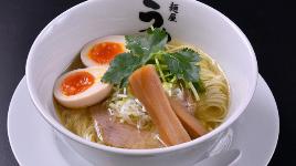 お店のおすすめメニュー(味玉塩ラーメン)