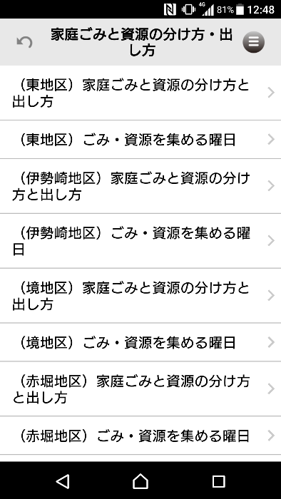 家庭ごみと資源の分け方・出し方