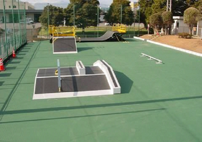 三室西公園スケートボード場の写真
