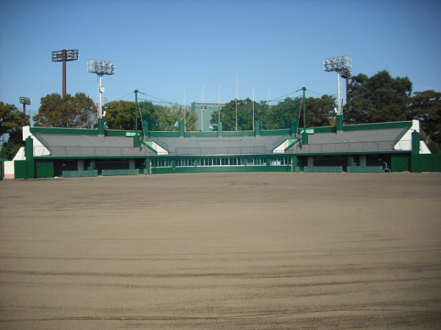 市ソフトボール場の写真