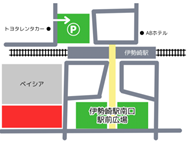 伊勢崎駅北側駐車場