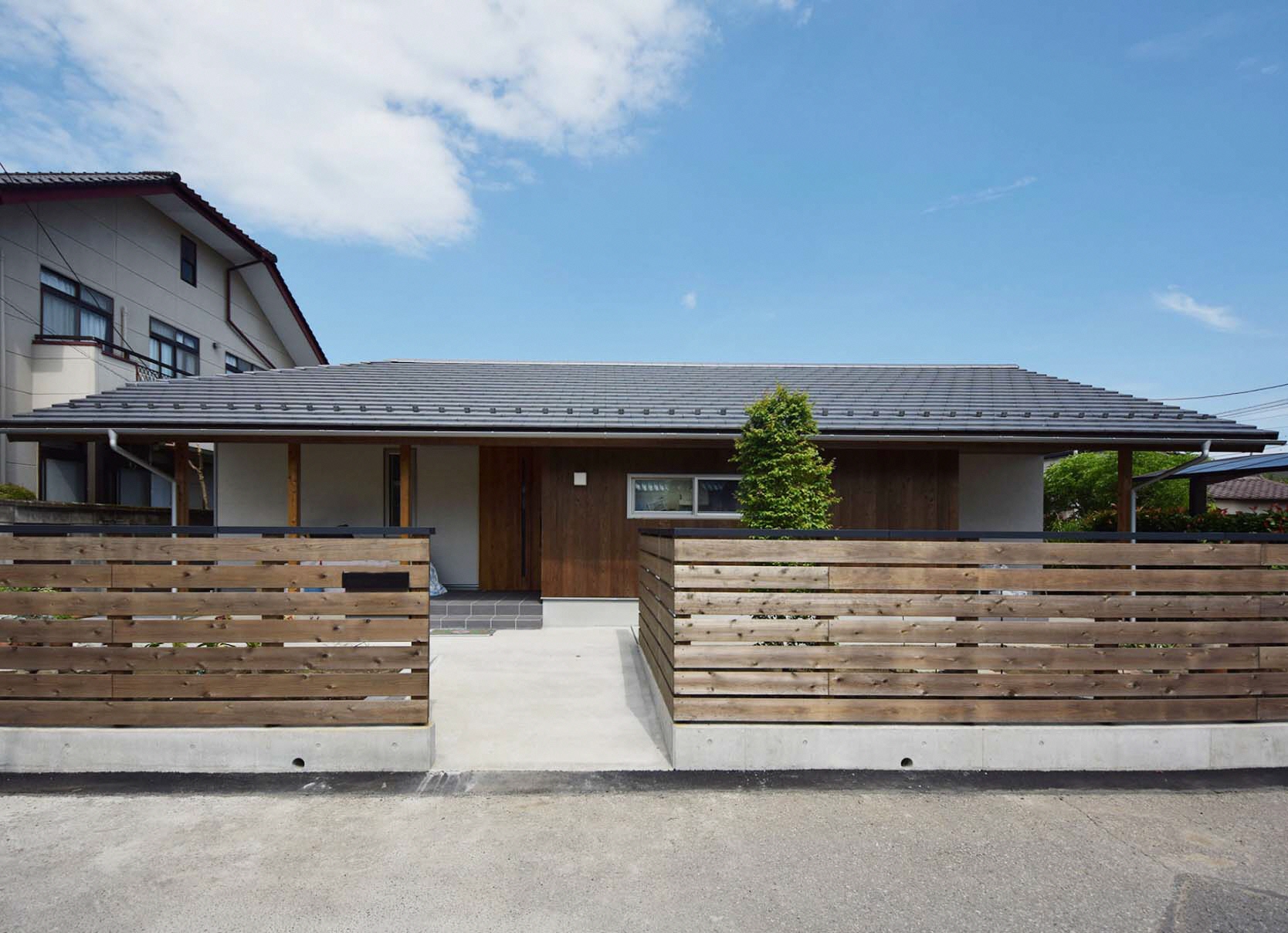 受賞建築物の八坂の家