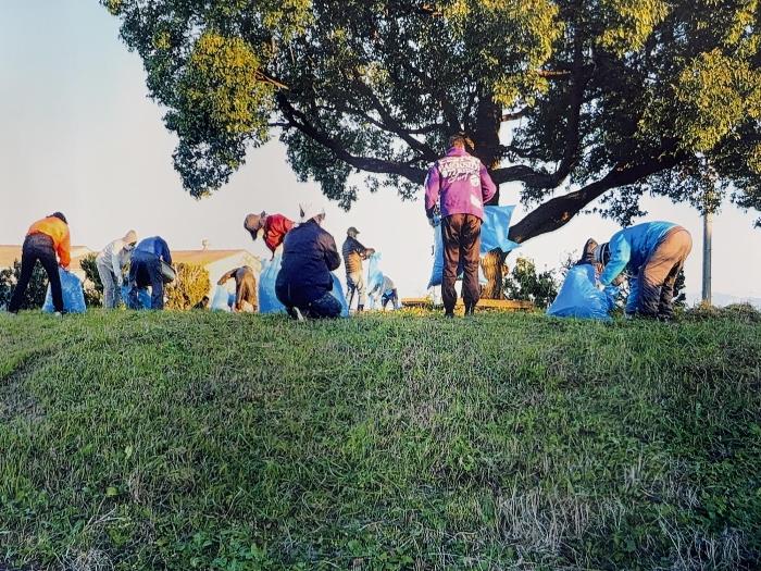 平井町公園愛護会の活動の様子