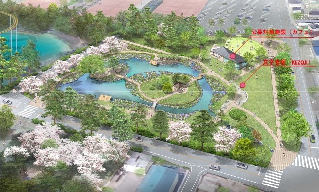 再整備後の水生植物園イメージ図