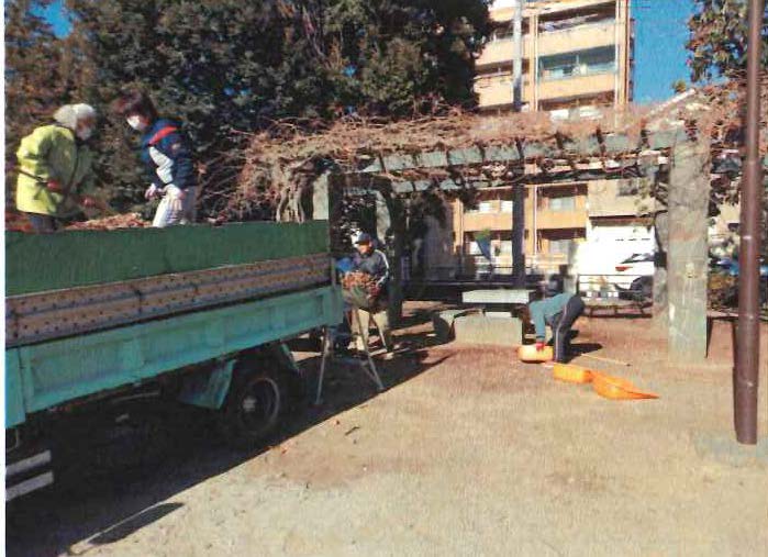 幸公園愛護会の活動の様子2