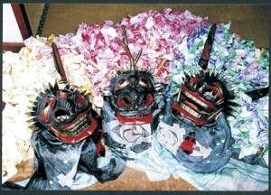 千本木龍頭神舞カシラの写真