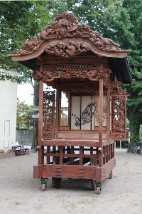 南北千木町の屋台の写真