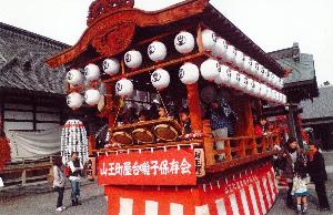 山王町屋台囃子の写真