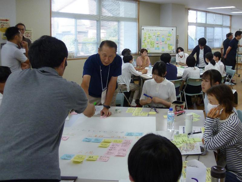 市民ワークショップでの意見交換の様子