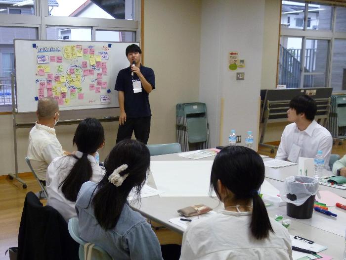 市民ワークショップでの発表の様子