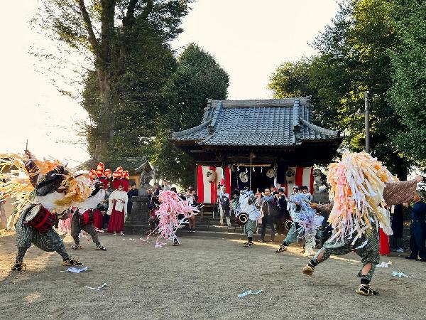 千本木龍頭神舞(子どもの舞)の画像
