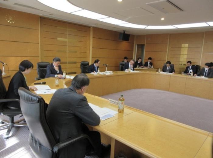 群馬県市長会議の様子