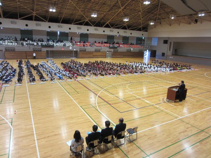 スポーツ少年団開会式挨拶
