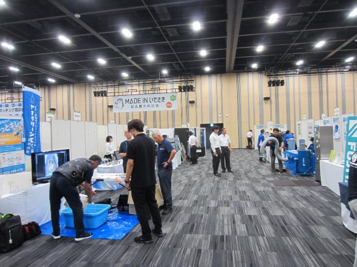 Madeinisesaki製品展示商談会の様子