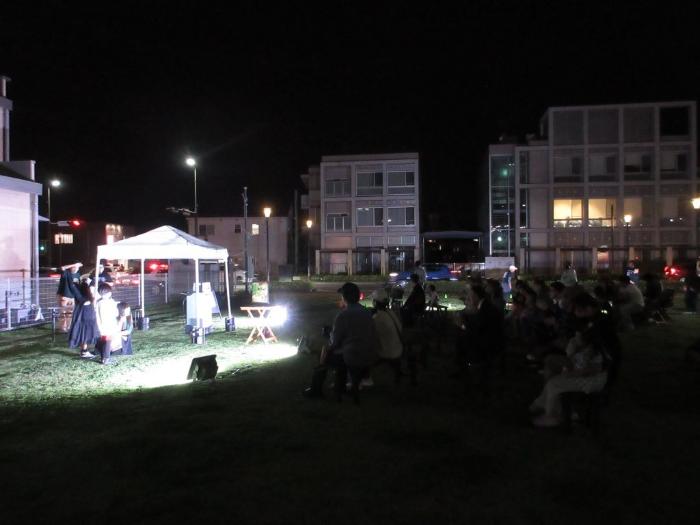 楽市夜市の様子