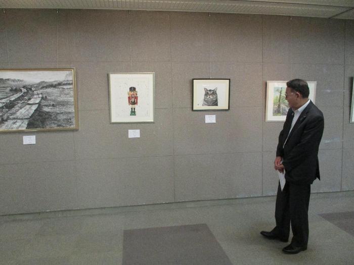 総合作品展の様子