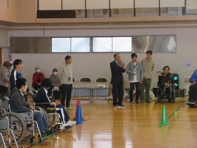 みんなのバリアフリー運動会の様子