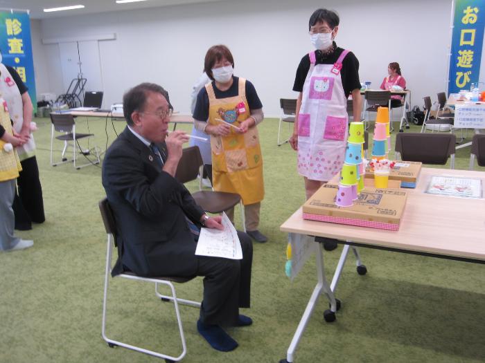 歯っぴぃフェスタの様子