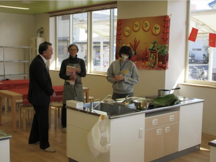 世界のお正月ごはんでの様子