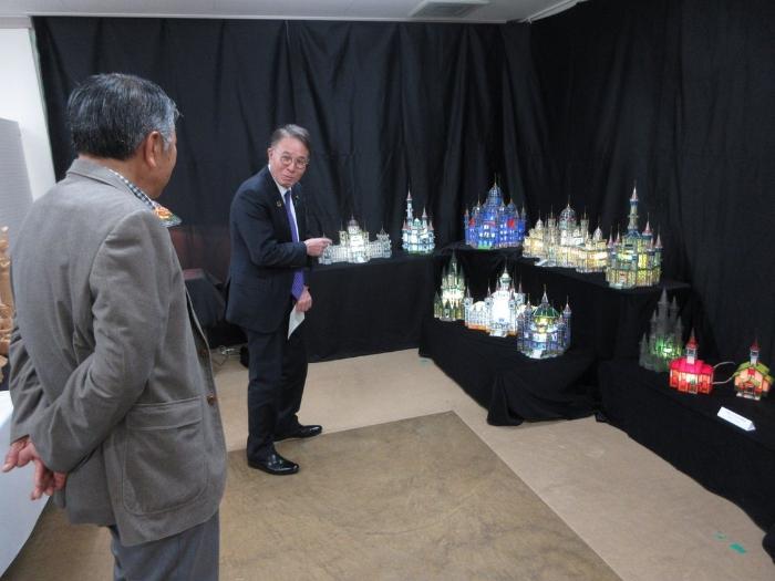 第1回北地区総合作品展の様子