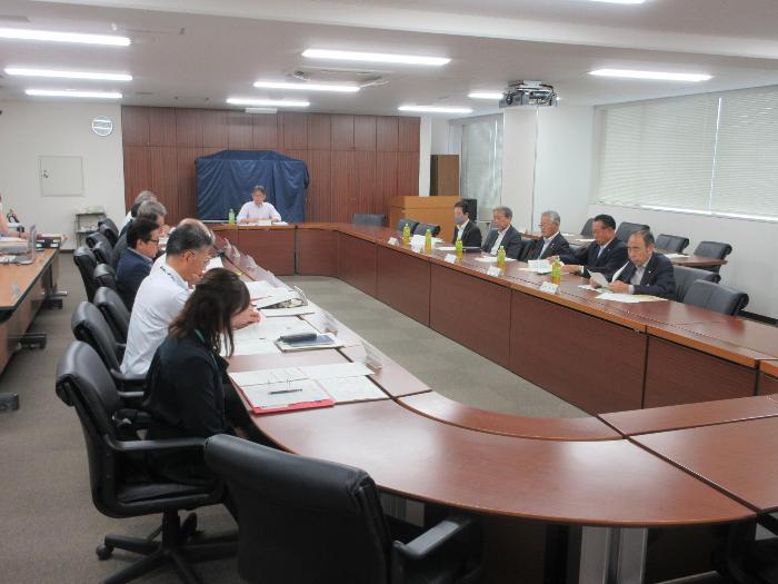 総合計画策定に係る関係団体等ヒアリング(観光物産協会)の様子