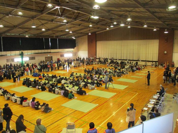 第76回伊勢崎市上毛かるた競技大会の様子