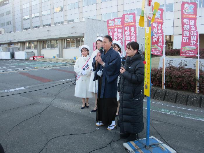ニューイヤー駅伝の様子