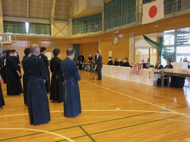 第48回伊勢崎市長杯争奪剣道大会の様子