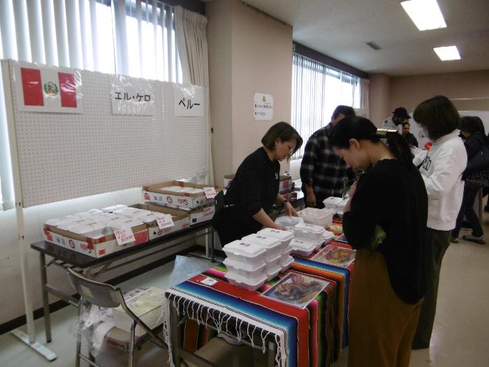 世界の料理・屋台村写真