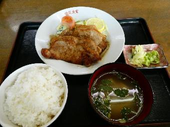 お店のおすすめメニュー(焼肉定食)