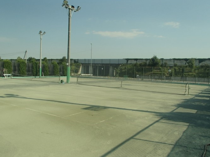 あずま総合運動公園テニス場の写真