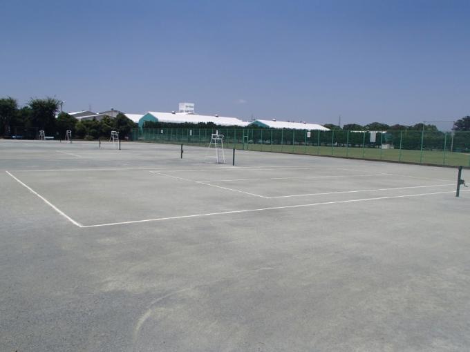 境上武公園テニス場の写真