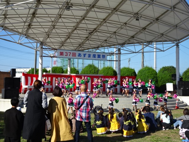 あずま産業祭 キッズチアダンス