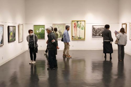 日本画洋画展示