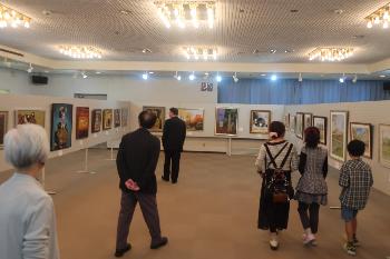 日本画洋画展示